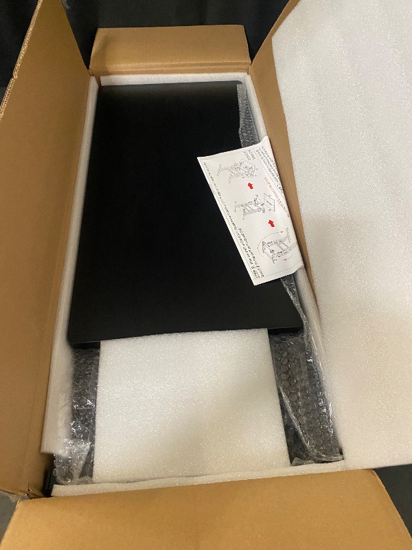 Photo 1 of Small Standing Desk with Wheels, Tall Mobile Stand Up Table, Portable Standing Desk for Walking Pad, Rolling Table Adjustable Height, Rolling Computer Table for Tall Person
