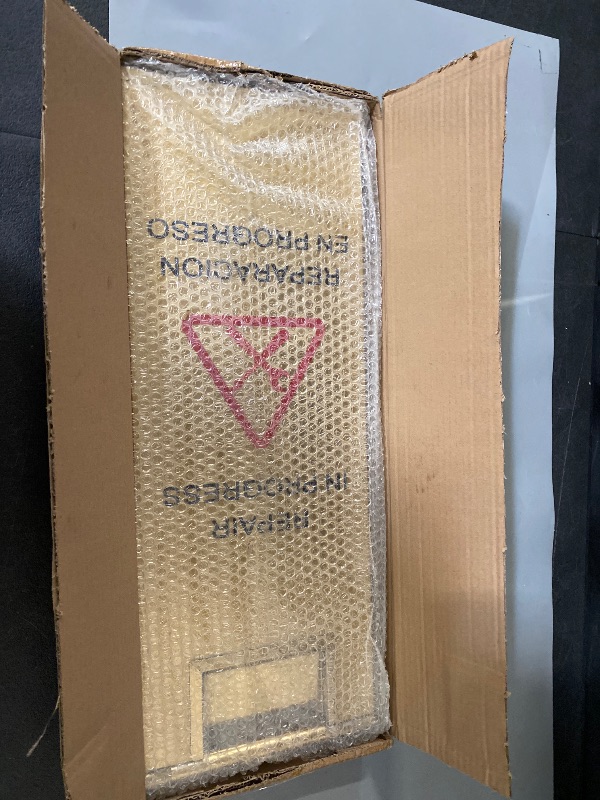 Photo 1 of Stainless Steel Repair In Progress Sign Portable Foldable Sign 2-Pack (Gold)