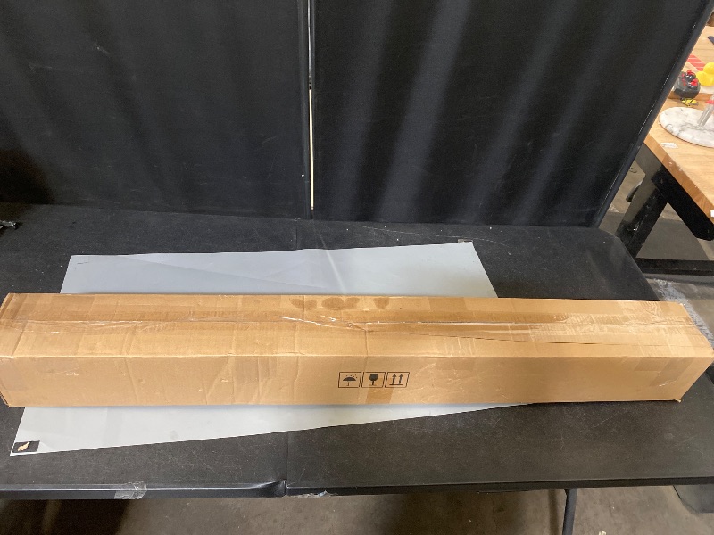 Photo 1 of Patio Heater Glass Tube Replacement, 49.5" Tall 4" Diameter, Glass Tube Patio Heater with Ring, Fits 4-Sided Patio Heaters, Compatible with Hiland, Fire Sense, and more.