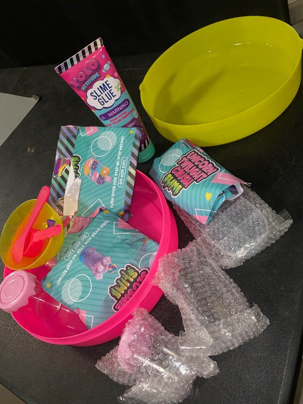 Photo 1 of YOLO Unicorn Candy Craze Slime Kit - DIY Slime Making Set for Girls 8-12 with 40+ Magical Add-ins, Glitter & Cloud Slime Supplies
