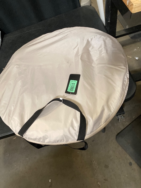 Photo 1 of TRIPTIPS Pop Up Shower Tent with Mesh Window, Portable Toilet Privacy Tent, 6.9 FT, Removable Rain Cover/UPF 50+
