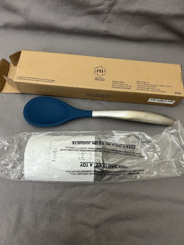 Photo 1 of 3318 Princess House Navy Culinario Series Cooking Spoon NIB
