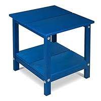 Photo 1 of NAVY BLUE* BRAND NEW** Aoorun hdpe Patio Table Small, 2 Tier 