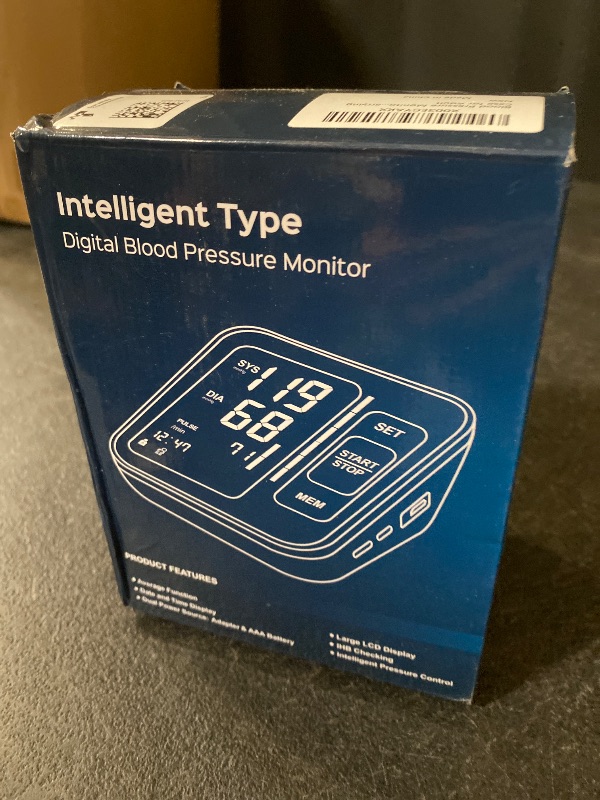 Photo 1 of Blood Pressure Monitors for Home Use Upper Arm, Accurate Cuff 8.7”-15.7” Monitor with Large Backlight Display 2 Users 240 Sets Memory & HR Detection, Digital BP Machine with Carrying Case