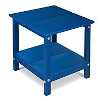 Photo 1 of SEALED BOX** hdpe Patio Table Small, 2 Tier 16" D x 16" W x 18" H