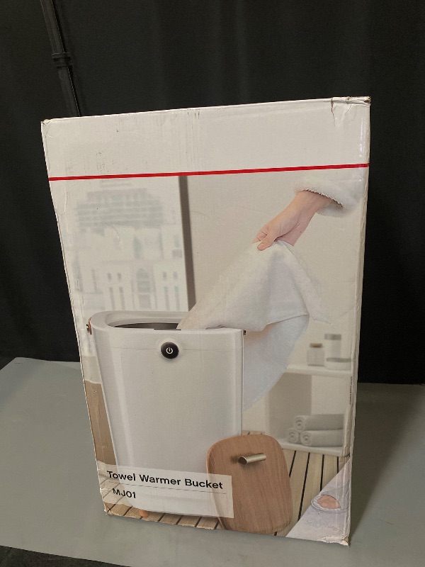 Photo 1 of Towel Warmers for Bathroom Bucket Luxury Large Spa Towel Hot Warmer Bucket Style-Hot Towels in 10 Minutes-Fits Up to Two Oversized Towels - Bathrobe, Towel, Blanket-Yellow

