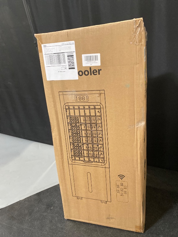 Photo 1 of Portable Air Conditioners,2025 New Quiet Swamp Cooler with 10 Liter Water Tank, 16 FT/S Remote Control, 6 Speeds & 3 Modes,120° Oscillation, Fast Cool, for Room,Bedroom and Office,No Hose Needed
