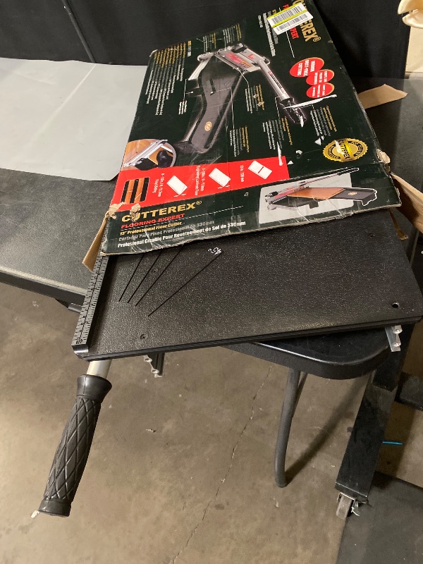 Photo 1 of 13" Professional Floor Cutter - No Dust, No Noise, No Electricity Multi-Angle Cuts for Laminate, Vinyl, Wood & More, Pro. ALU Long Leverage Handle, Longlife HSS Blade, Safe & Easy to Use!
