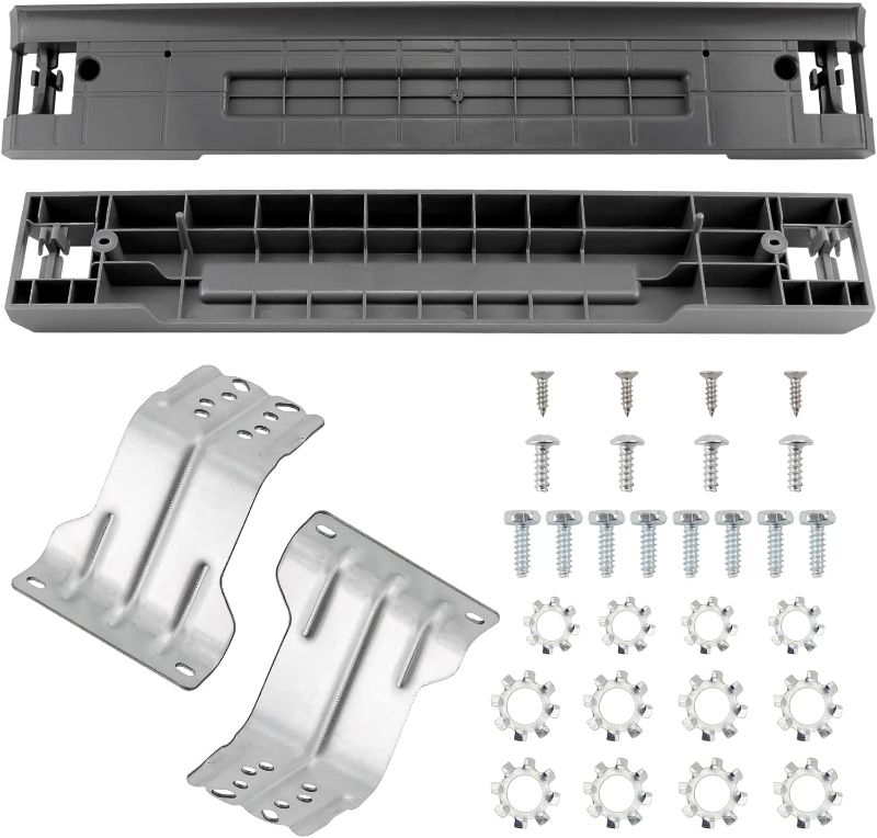 Photo 1 of 2025 UPGRADED SKK-7A SKK8K Samsung washer dryer stacking kit - Fit for Samsung 27-Inch Front-Load Washers and Dryers - Samsung laundry stacking kit-Replaces SKK-7A, SKK-8K, SK-5A, SK-5AXAA by Blutoget
