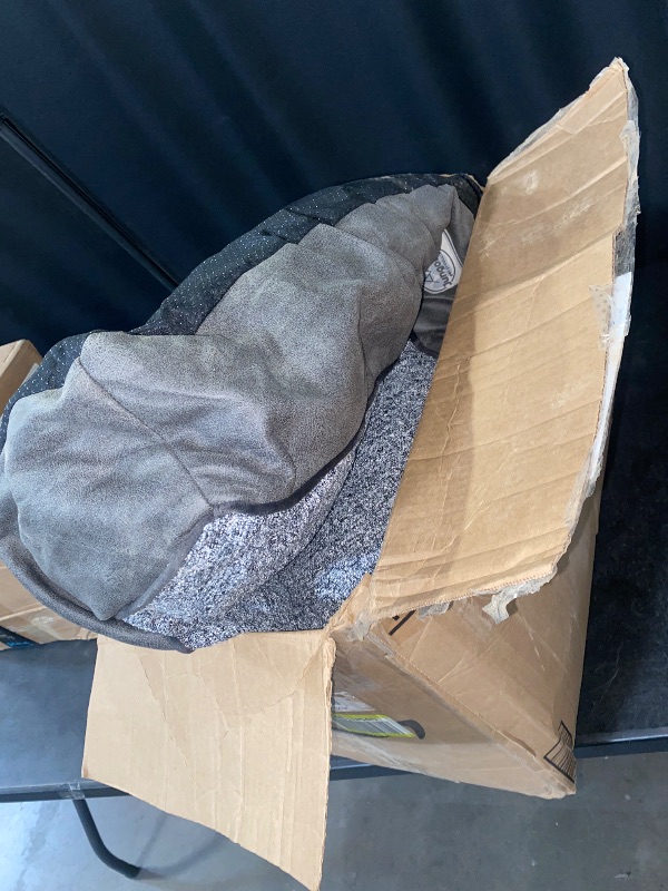 Photo 1 of Memory Foam Dog Bed for Extra Large Dogs- Waterproof Dog Bed Mat with Removable Washable Cover, Waterproof Lining and NonSkid Bottom.Grey

