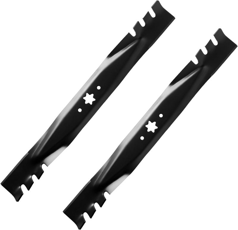 Photo 1 of (2 Pack) Replacement Lawn Mower Mulching Blades 40MNB