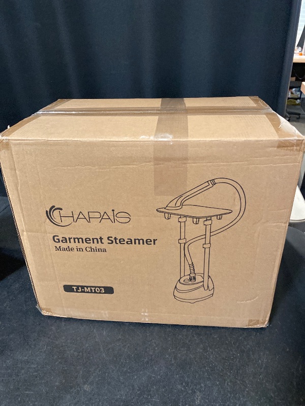 Photo 1 of Steamer for Clothes,1800W Standing Garment Steamer with Adjustable Double Rod,Flat and Hanging Ironing,Clothes Steamers with 10 Ironing Modes,30s Fast Heat-up
