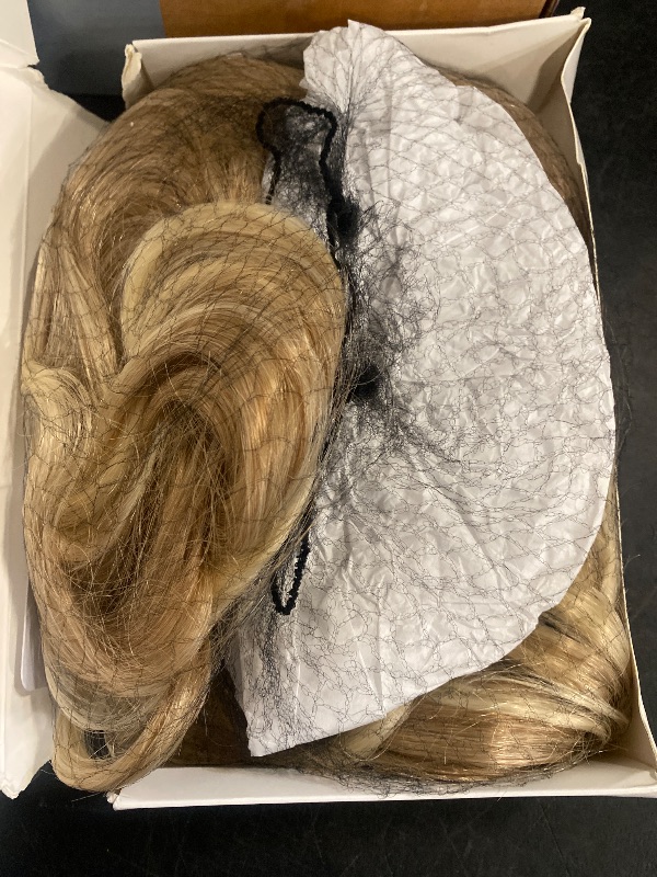 Photo 1 of Baiansyy 70s Disco 613 Blonde Wig Farrah Fawcett Wigs for Women 70th Wigs Natural Synthetic Full Wigs Vintage Cosplay Costume Hair Party Wig