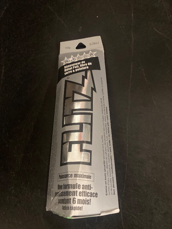 Photo 1 of Flitz Multi-Purpose Metal Polish Paste - 5.29oz Tube of USA-Made Metal Scratch Remover - Works on Stainless Steel, Chrome, Aluminum, Plastic, Jewelry - Non-Abrasive Cleaner & Rust Remover (1 Pack)