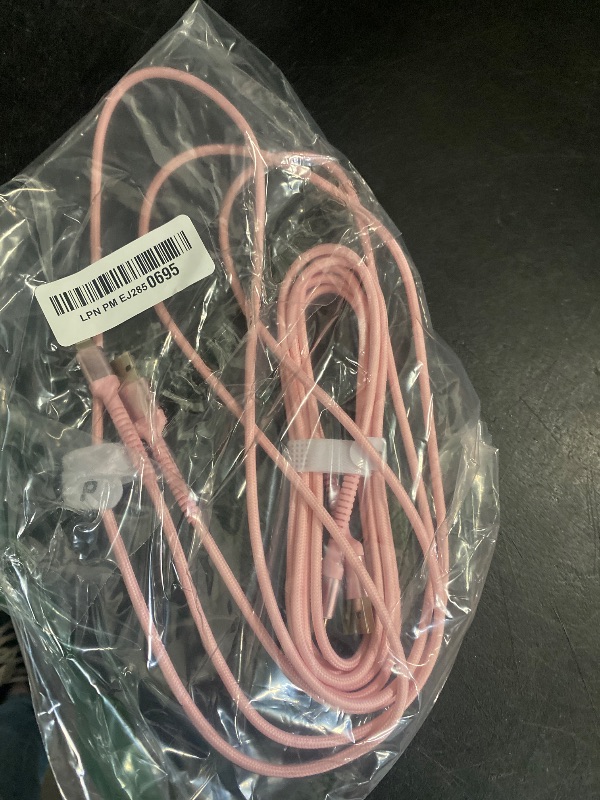 Photo 1 of iPhone Charger 6FT 2Pack, Lightning Cable [Apple MFi Certified] iPhone Fast Charging Cord Compatible with iPhone 14/13/12/11 Pro Max/XS MAX/XR/8/7/Plus/6S/6/SE/5S/iPad (Pink)