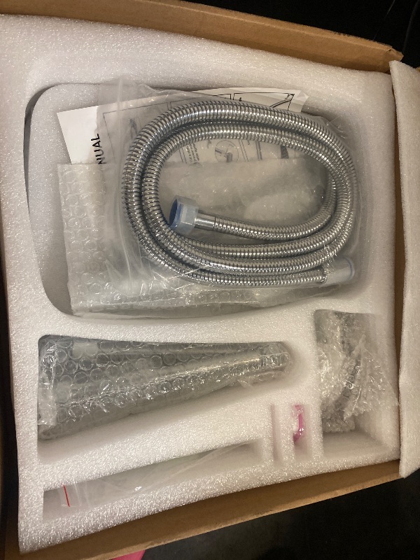 Photo 1 of Jcrob 12 Inch Shower Head With Handheld Combo, High-Pressure Rain/Rainfall Shower Heads With 3+1 Settings Handheld Spray, Including 3-Way Diverter, Extension Arm - Height/Angle Adjustable(Chrome)
