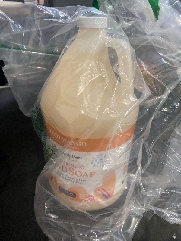 Photo 1 of Ginger Lily Farms Botanicals All-Purpose Liquid Hand Soap Refill, Coco Mango, 100% Vegan & Cruelty-Free, Coconut Mango Scent, 1 Gallon (128 fl oz)