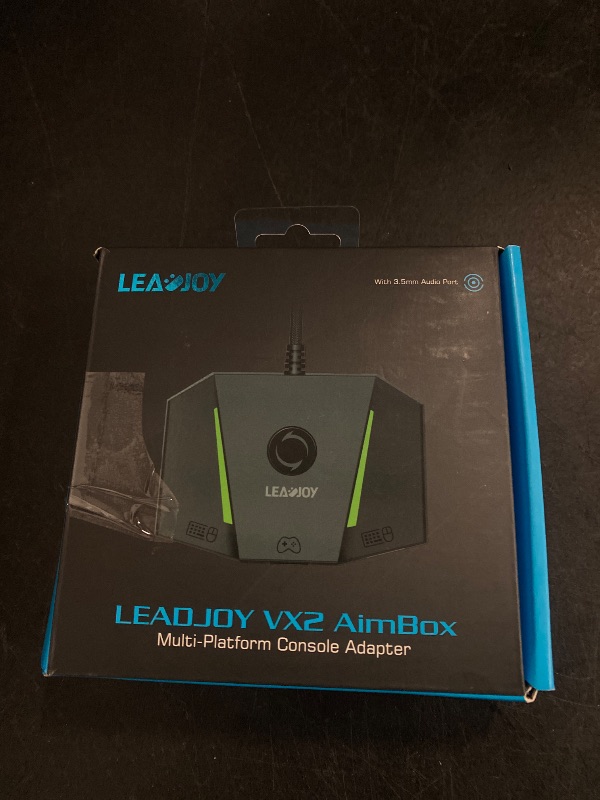 Photo 1 of leadjoy VX2 AimBox Keyboard Mouse Adapter for PS4, Xbox One, Xbox Series X/S, Nintendo Switch, MnK Converter for Playing FPS, RTS, R6, Apex Legends
