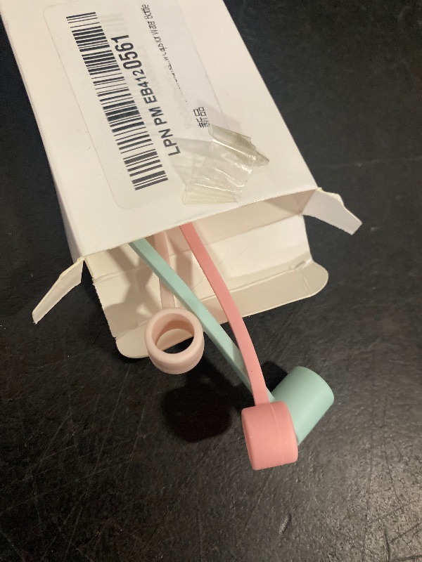 Photo 1 of 5-Pack Silicone Straw Covers Compatible with Stanley Cups - Dust-Proof Straw Caps for 40 oz Tumblers and Water Bottles