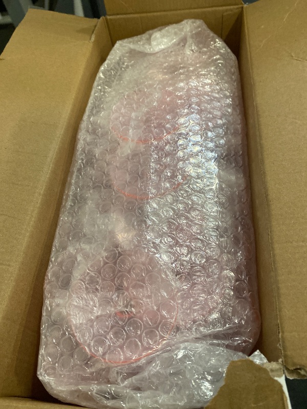 Photo 1 of Ciaell 24 Pack Pink Plastic Champagne Flutes - 6 Oz Flower Wavy Champagne Glasses - Heavy Duty Vintage Disposable Glassware for Party & Anniversary & Wedding