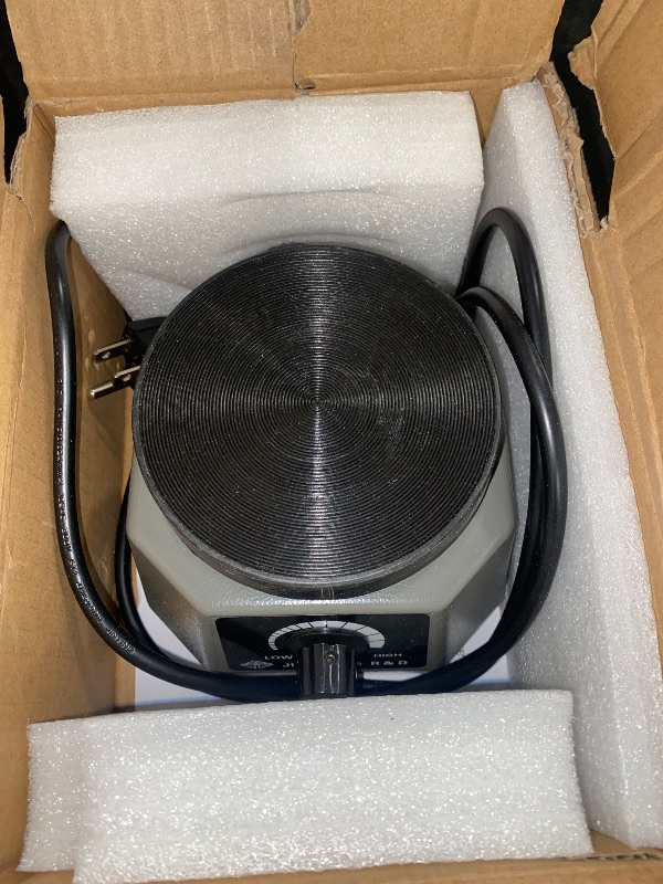 Photo 1 of Lab Vibrator 4" Round Shaker Oscillator Gypsum Mixing Machine,Roundness Vibrador Laboratory Tool Equipment 100W Plaster Vibrator Plate