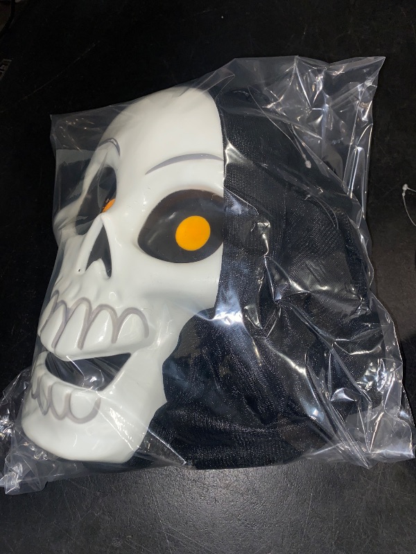 Photo 1 of 65" Black Light Responsive Ghoul Halloween Decorative Prop Black - Hyde & EEK