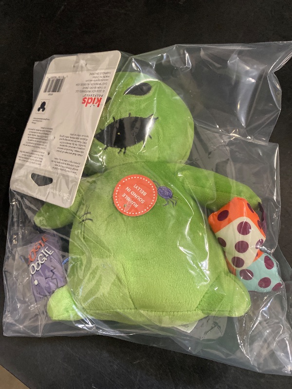 Photo 1 of The Nightmare Before Christmas Oogie Boogie Plush Baby Activity Toy

