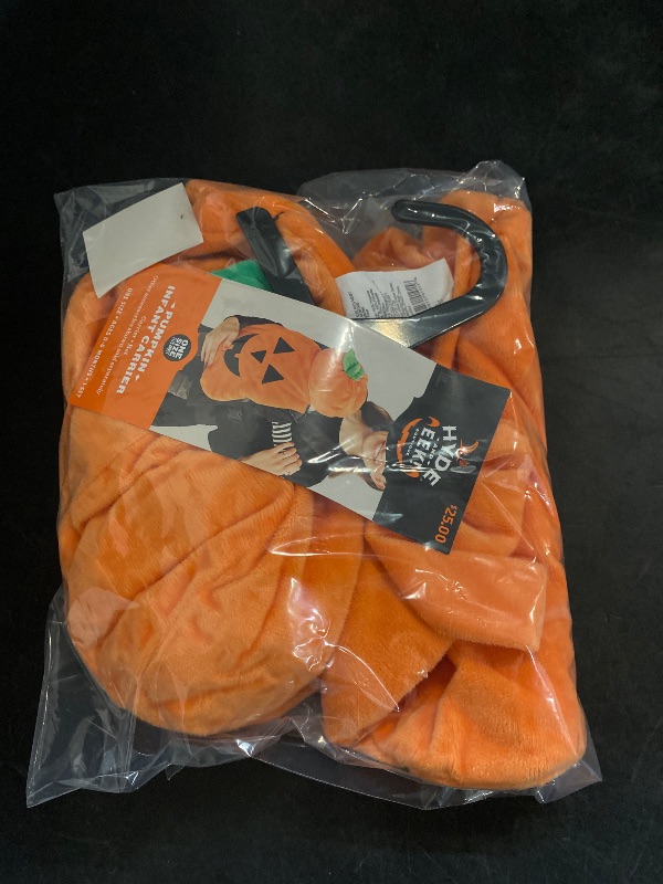 Photo 1 of 3-18M - Baby Pumpkin Halloween Costume Infant Carrier and Hat - Hyde & EEK! Boutique