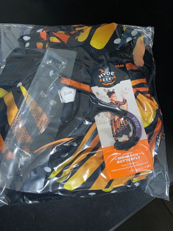 Photo 1 of 2-3T- HYDE and EEK Boutique Monarch Butterfly Halloween Costume Toddler