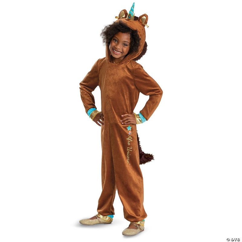 Photo 1 of SMALL 4-6- Disguise DG162129L Deluxe Afro Unicorn Jumpsuit Costume for Girls - Small - 4-6X