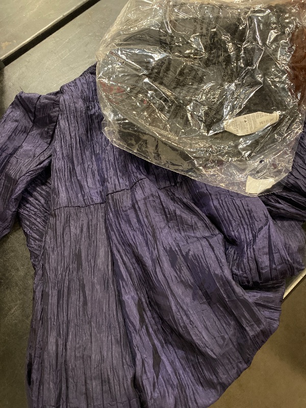 Photo 1 of LARGE 10/12- Girls Deluxe Wicked Elphaba Purple Dress Costume