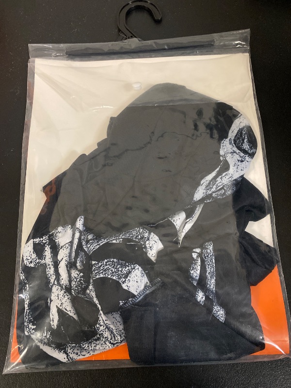 Photo 1 of ONE SIZE 4-10 Kids' Blacklight Responsive Skeleton Shirt Halloween Costume Kit One Size Fits Most - Hyde & EEK