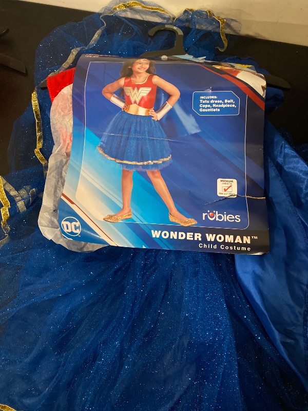 Photo 1 of MEDIUM 8- Kids' DC Coics Wonder Woan Classic Halloween Costue