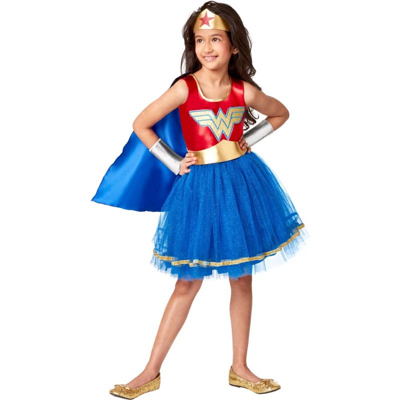Photo 1 of MEDIUM 8- Kids' DC Coics Wonder Woan Classic Halloween Costue