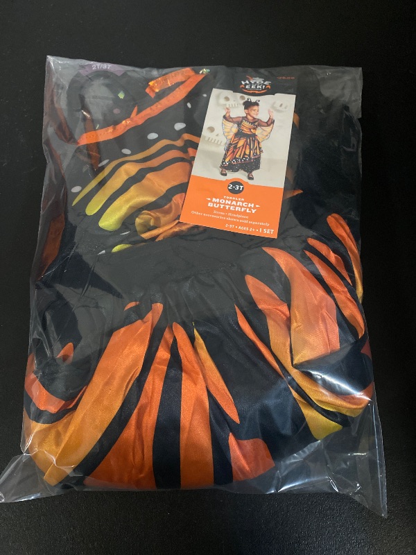 Photo 1 of SIZE 2/3T- HYDE and EEK Boutique Monarch Butterfly Halloween Costume Toddler