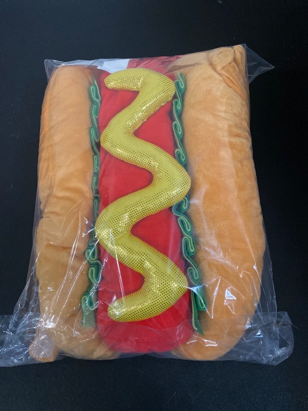 Photo 1 of 0-6M- Hot Dog Plush Infant Carrier  Baby Halloween Costume Hyde & EEK