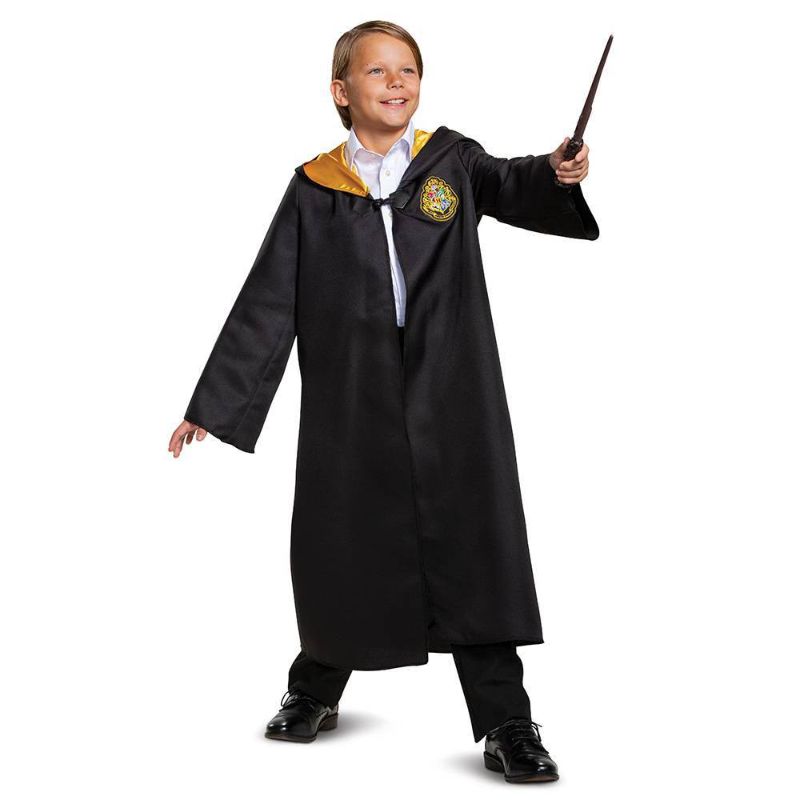 Photo 1 of ONE SIZE 5-10Y Halloween Kids Harry Potter Hogwarts Halloween Costume Robe One Size Gold