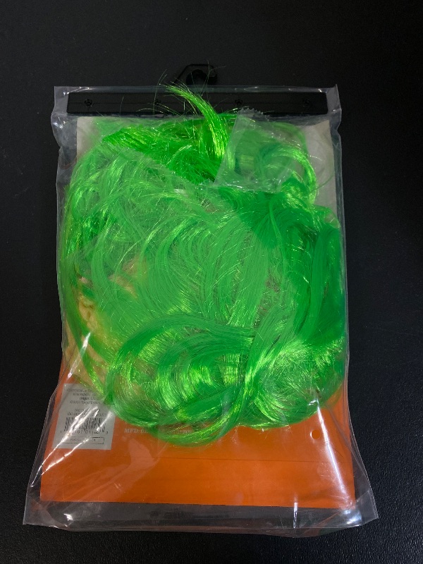 Photo 1 of Adult  Hot Neon Green Bob Halloween Costume Wig - Hyde & EEK