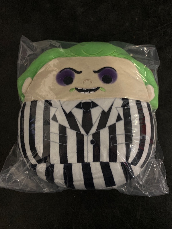 Photo 1 of Squishmallows Official Plush 8 Inch Beetlejuice - Childs Ultra Soft Stuffed Animal Toy
