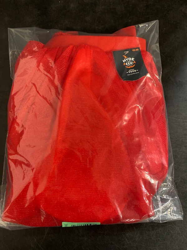 Photo 1 of ONE SIZE FITS MOST- Adult Red Halloween Costume Tutu