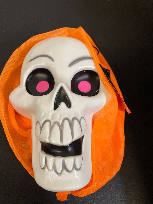 Photo 1 of 65" Black Light Responsive Ghoul Halloween Decorative Prop Orange - Hyde & EEK