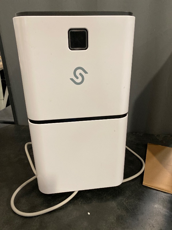 Photo 1 of 2000 Sq. Ft Dehumidifier for Home/Basement, 30 Pints 36 dB Dehumidifiers for Bedroom/Bathroom With Drain Hose LED Intelligent Humidity Light
