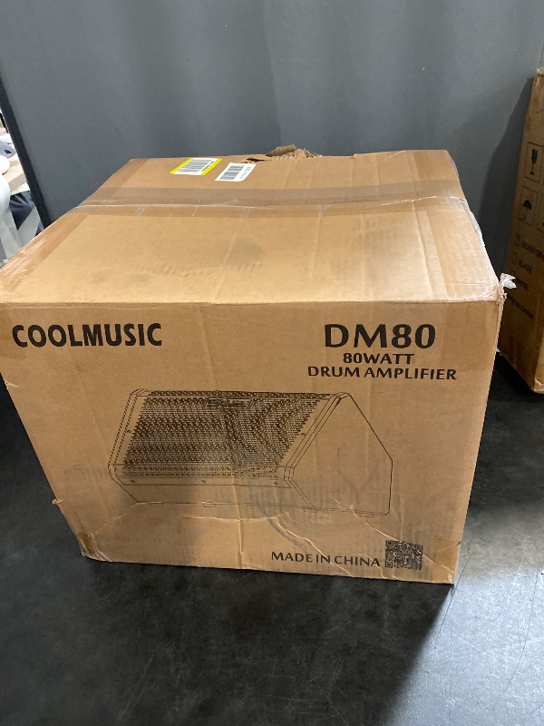 Photo 1 of Coolmusic Electric Drum AMP 80-Watt Electronic Drum Amplifier DM80 Keyboard Speaker with Bluetooth, with 3-Year Warranty
