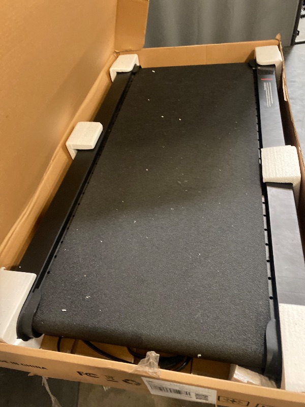 Photo 1 of Walking Pad Treadmill with APP, 3 in 1 Under Desk Treadmill, 2.5HP Low Noise Walking Vibration Pad with Remote Control,Portable Treadmills for Home Office, Red