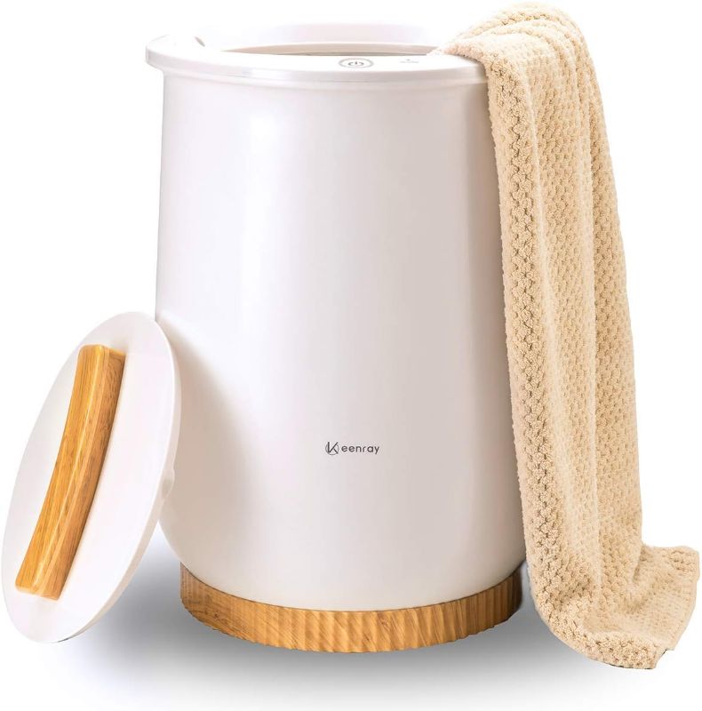 Photo 1 of Keenray Towel Warmer, Luxury Towel Warmer Bucket, Large Towel Warmer for Bathroom, Auto Shut Off, Fits Up to Two 40"X70" Oversized Towels, Bathrobes, Blankets, PJ's and More, CL1
