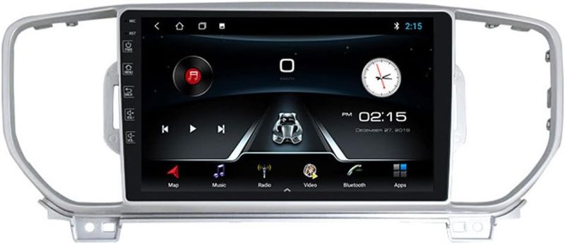 Photo 1 of Double Din Car Stereo Android Car Audio Receivers 9 Inch Touch Screen Car Multimedia Radio for Kia Sportage 4 KX5 2016-2018 with Backup Camera/GPS Navigation/WiFi/SWC
