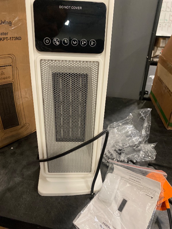 Photo 1 of SUNDAY LIVING FAN HEATER WHITE