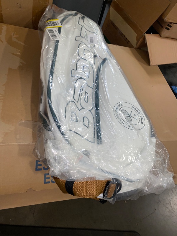Photo 1 of Babolat Pure Racquet Holder x12 Wimbledon Tennis Bag (White/Grey)
