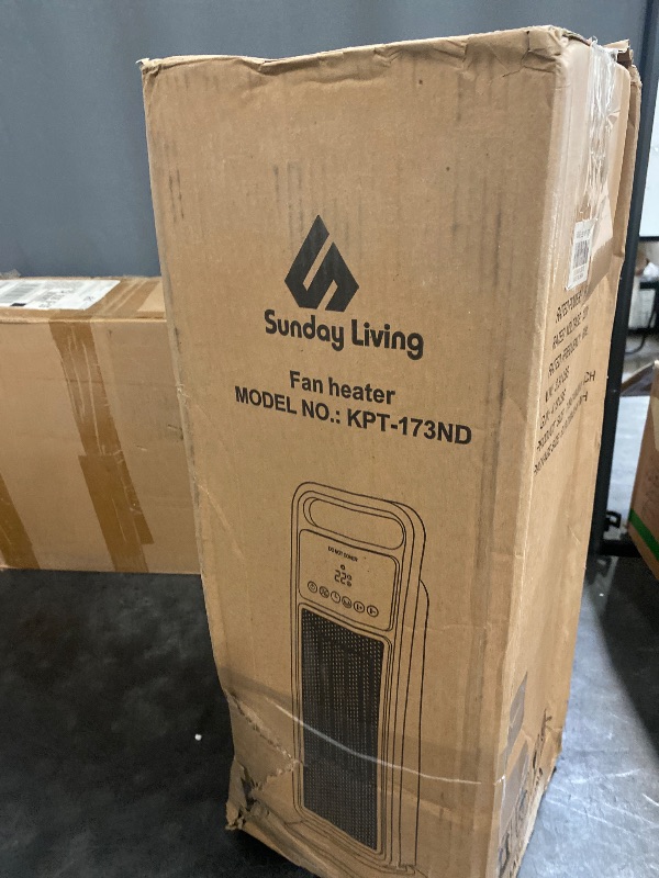 Photo 1 of SUNDAY LIVING FAN HEATER WHITE