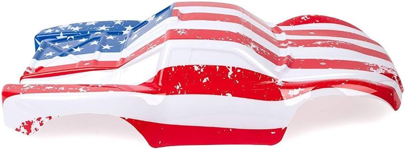 Photo 1 of SummitLink Compatible Custom Body Flag Star Style Replacement for 1/10 Scale RC Car or Truck (Truck not Included) SS-FS-01